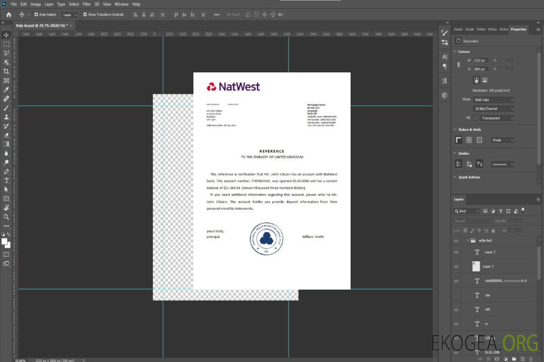 Royaume , Uni , Natwest , reference template